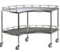 Instrument trolley (curved)